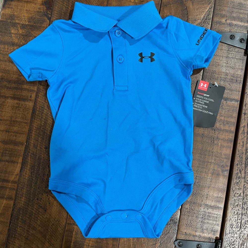 Under Armor polo onesie
